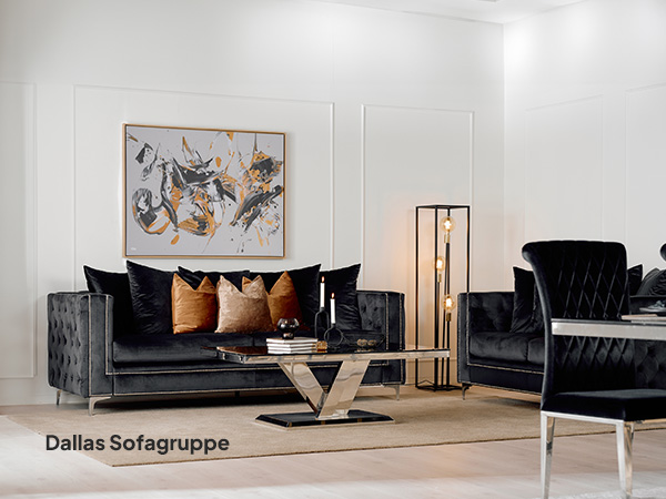 Dallas komplett sofagruppe